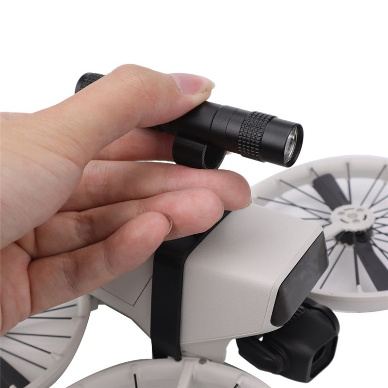 Drone Led Light - DT23 ドローン夜間飛行ライト ホルダーマウント付き DJI FLIP LEDサーチライト
