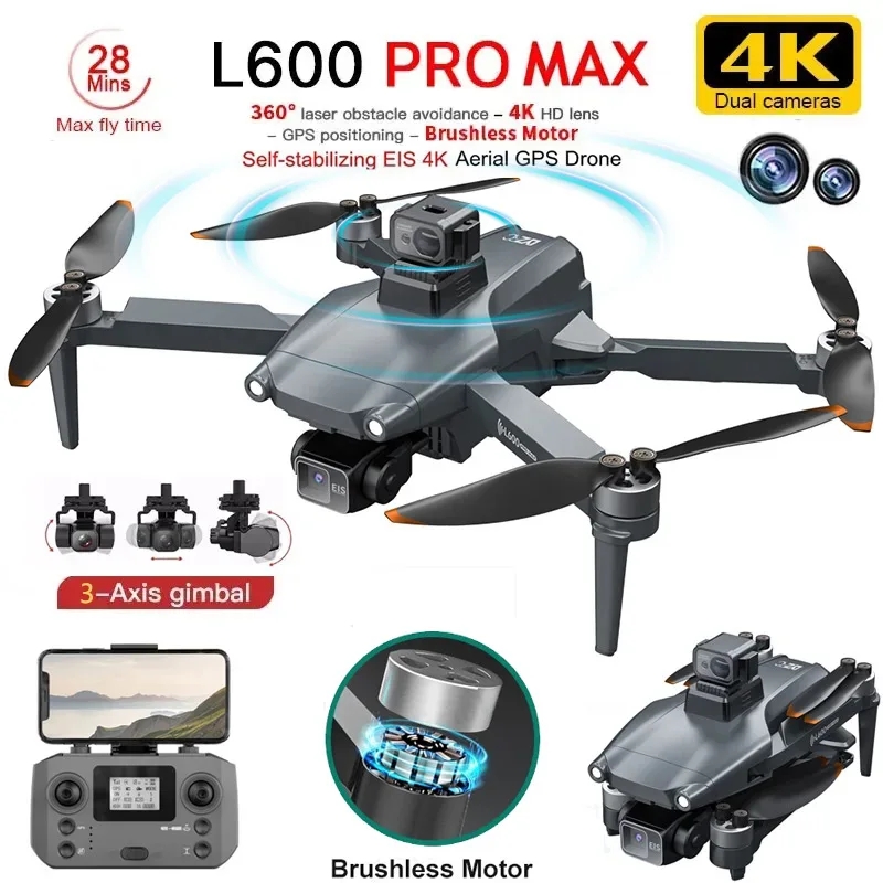 Drone Gps Module - L600 プロマックス GPS ドローンプロフェッショナル 4K 3