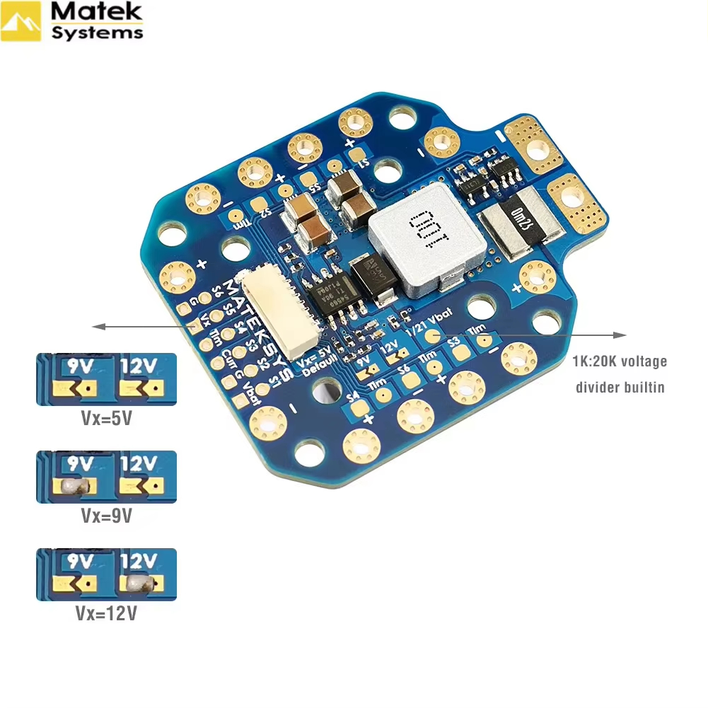 Mateksys PDB-HEX 12S 電源分配ボード デ - Drone Power Distribution Board のレビューと価格