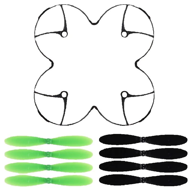 Hubsan X4/X6 プロペラガードリング + 8 個の - Drone Propeller Guard のレビューと価格