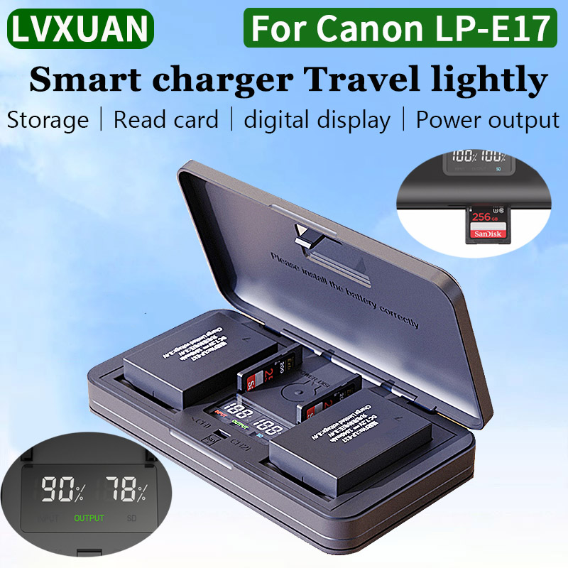 Lvxuan-バッテリー充電器,Canon eos 200d - Canon Camera Eos R8 のレビューと価格