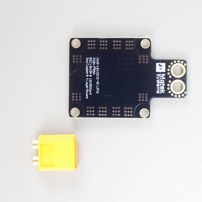 Matek Systems PDB XT60 W/ BEC  - Drone Power Distribution Board のレビューと価格